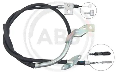 SSANGYONG 4902034203. Трос ручника правый SsangYong New Action G20/D20 11-0