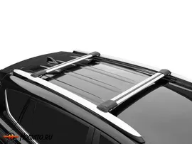 Багажник на SsangYong Actyon 2 (2010-2022) | на рейлинги | LUX ХАНТЕР L54