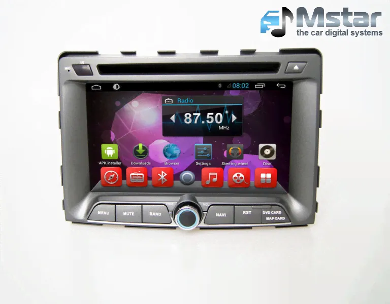 Штатная магнитола Ssangyong Stavic (Mstar QR-7021)
