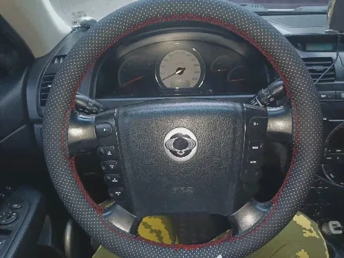 🛍 Оплетка на руль из кожи для SsangYong Actyon Kyron Rexton, Korando