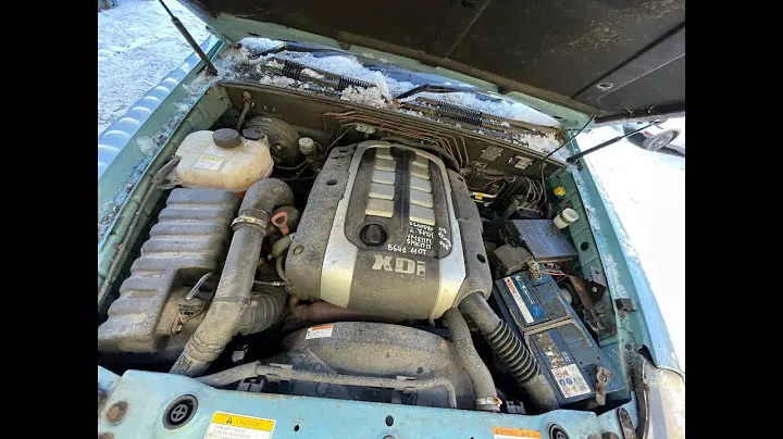 B641 - engine test SsangYong Rexton до рест 2.7XDi / OM665.925 / 5МКПП 4WD