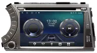 Магнитола для SsangYong Actyon 2005-2010, Kyron, Actyon Sports 2006-2016 - Carmedia MKD-7061-S10 Андроид 13, ТОП процессор, 4Гб+64Гб, CarPlay, SIM-слот