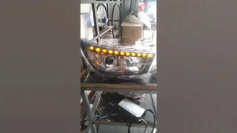 ssangyong tivoli head lamp with led original made in korea.welcome inquire.www.koreautoparts.com