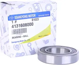 4131608000, Подшипник полуоси SSANGYONG Actyon (06-),Kyron (05-),Actyon Sport (06-),Rexton (02-) передней OE