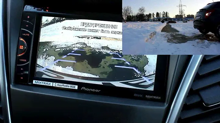 Ssang Yong New Actyon 2014 установленная камера заднего вида