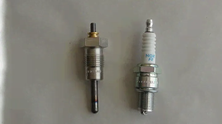 Glow plug vs  spark plug explained