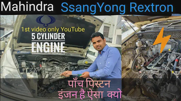 SsangYong Rexton Engine Head Fuel Injector Remove