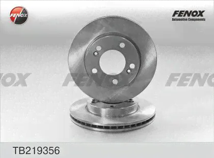 Тормозной диск Fenox передний для SsangYong Rexton III 2012-2017. Артикул TB219356-0