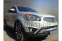 SSANGYONG ACTYON 2013-2024г.в. (II рестайлинг) - Защита радиатора СТАНДАРТ