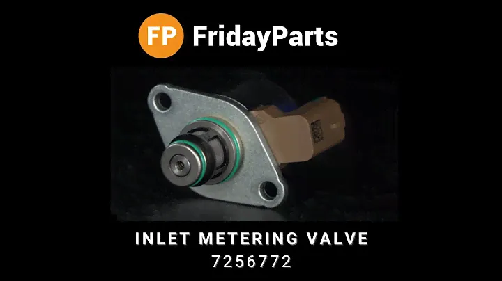 Inlet Metering Valve 7256772 for Bobcat Excavator E32 E35 E42 E45 E50 E55 E85 Loader S450 S550 S570