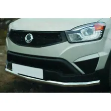 Защита переднего бампера SsangYong ACTYON 2014- (d63)
