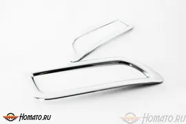 Хром накладки ПТФ «передние + задние» для Ssangyong Actyon Sports 2012+