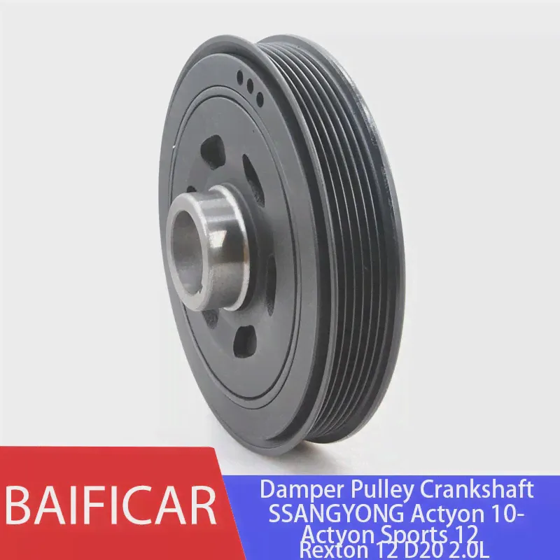 🛍 Baificar Новый изоляционный демпфер шкив коленчатый вал 6720300003 для SSANGYONG Actyon 10- Actyon Sports 12- Corando Rexton 12 D20 2.0L