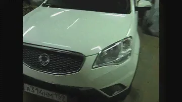 ремонт бампера SsangYong Actyon