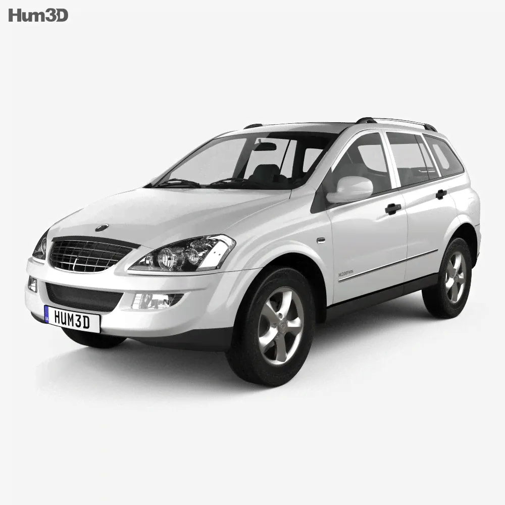 SsangYong Kyron 2014 3D модель