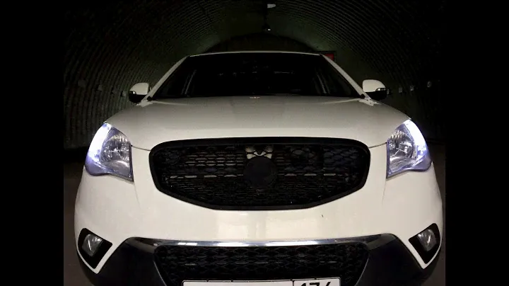 Ssangyong actyon Замена манжеты на поршне заднего суппорта