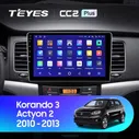 Штатная магнитола Teyes CC2 Plus 4/32 SsangYong Kyron (2005-2011)