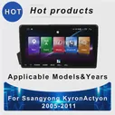автомагнитола для Ssangyong Kyron Actyon 2005- 2011 gps-навигатор для автомобиля, автомобильное радио 4G с Bluetooth, навигационные системы для автомобиля