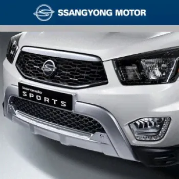 Кенгурятник переднего бампера - Korando Sports / New Actyon Sports (SsangYong)